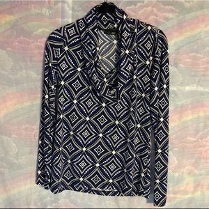 Patterned east 5th Long Sleeved Top